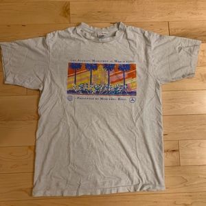 Los Angeles Marathon Mercedes Benz 1994 T Shirt